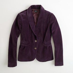J.Crew Velvet Eden Blazer - Size 6